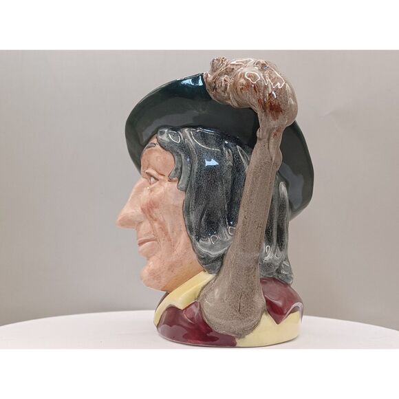 Vintage Royal Doulton English Porcelain 1953 D6462 Pied Piper Mug Toby Jug - Picture 5 of 9